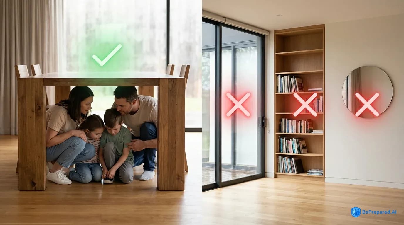 10 Earthquake-Safe Spots in Your Home