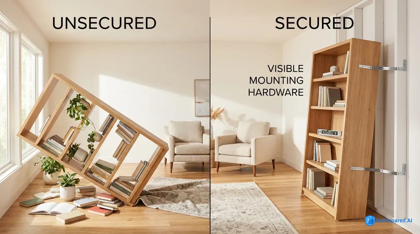 How to Secure Heavy Furniture for Earthquakes